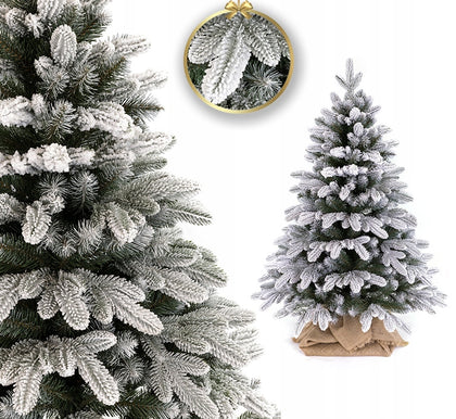 130cm PE+PVC Apsnigta Dirbtinė Kalėdų eglutė