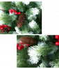 210 cm PE+PVC mākslīgā Ziemassvētku eglīte