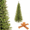 Šaura mākslīgā Ziemassvētku eglīte PE + PVC 220 cm Franklin Slim