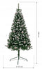 180 cm mākslīgā Ziemassvētku eglīte no PVC