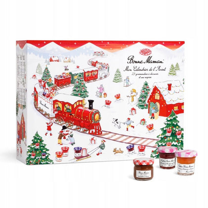 BONNE MAMAN Advento kalendorius mini uogienės 2025m.
