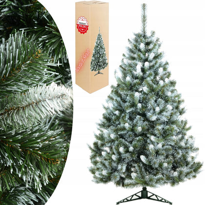 Sniegbaltīte, mākslīgā Ziemassvētku eglīte, PE, 180 cm. PVC