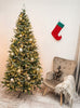 Mākslīgā Ziemassvētku eglīte no 100% polietilēna (PE), 220 cm.