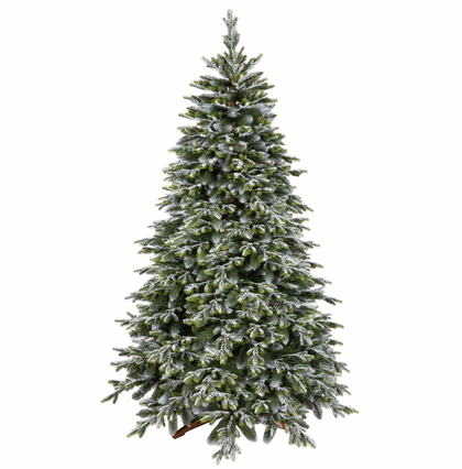 Sniegbaltīte mākslīgā Ziemassvētku eglīte, japāņu egle, 180 cm, PE+PVC