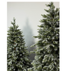 Sniegbaltīte mākslīgā Ziemassvētku eglīte, japāņu egle, 220 cm, PE+PVC