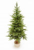 220 cm PE+PVC Dirbtinė Kalėdų eglutė su kamienu