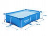 Bestway peldbaseins 259x170x61 cm. 2300 litri