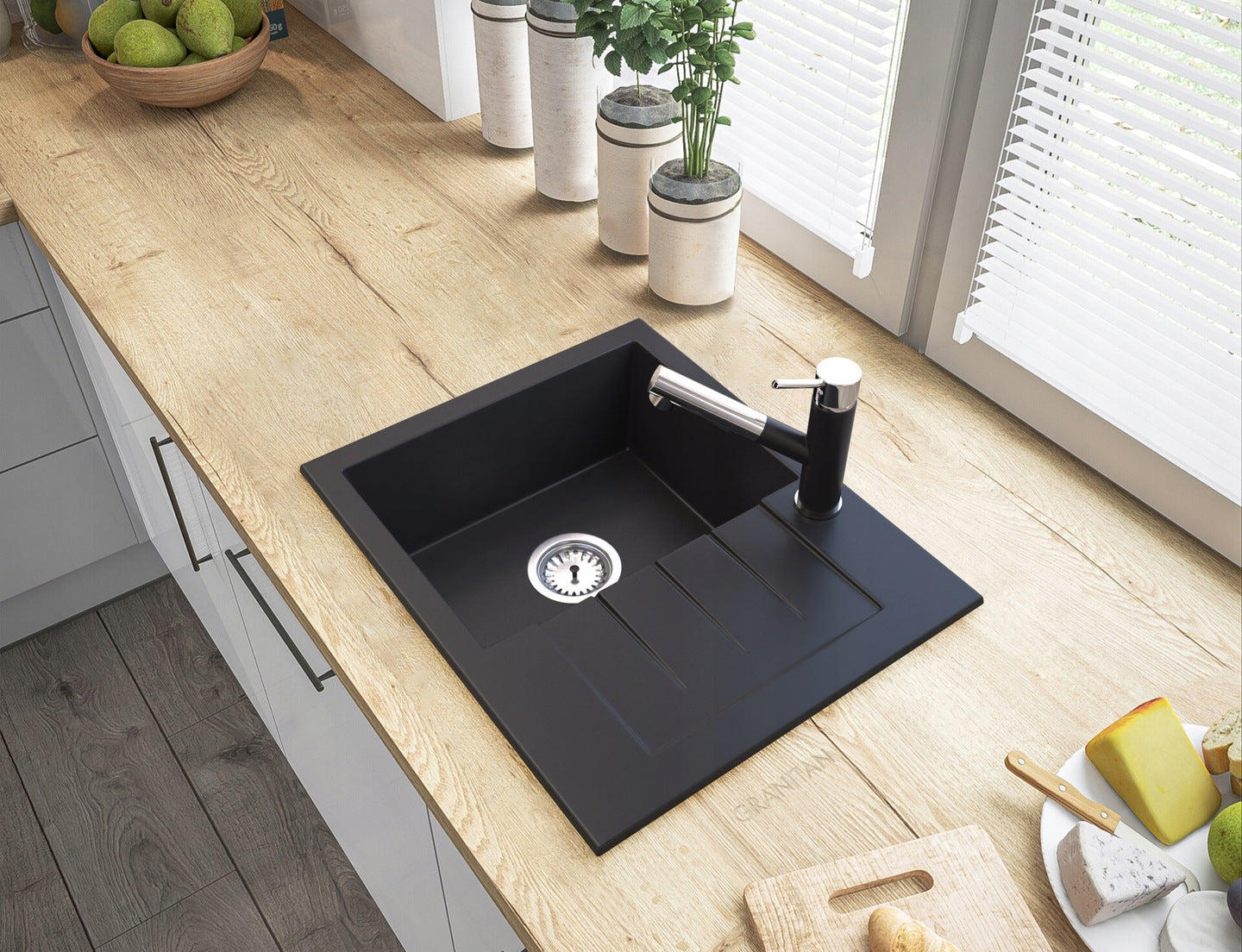 Virtuves jaucējkrāns Granitan CADO