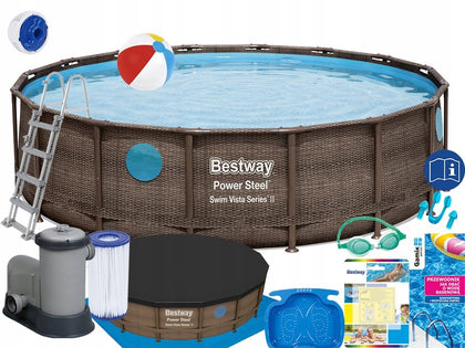 Bestway Frame Garden baseins 488x122cm, 19480 litri