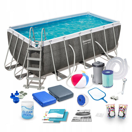 Bestway 412 x 201 cm karkasa baseins 8124 litri 