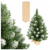 50 cm mākslīgā Ziemassvētku eglīte + LED vītne