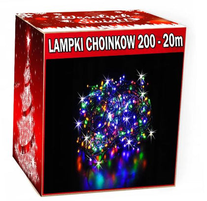 Elektrinė girlianda 200LED, 21,6 m