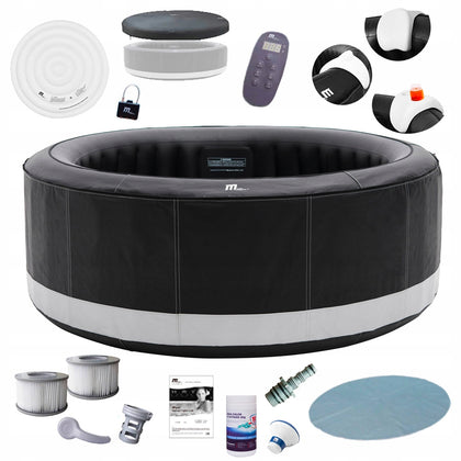 Piepūšamā burbuļvanna 204 x 70 cm, 930 litri