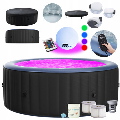 Piepūšamā SPA burbuļvanna MSPA 930 litri