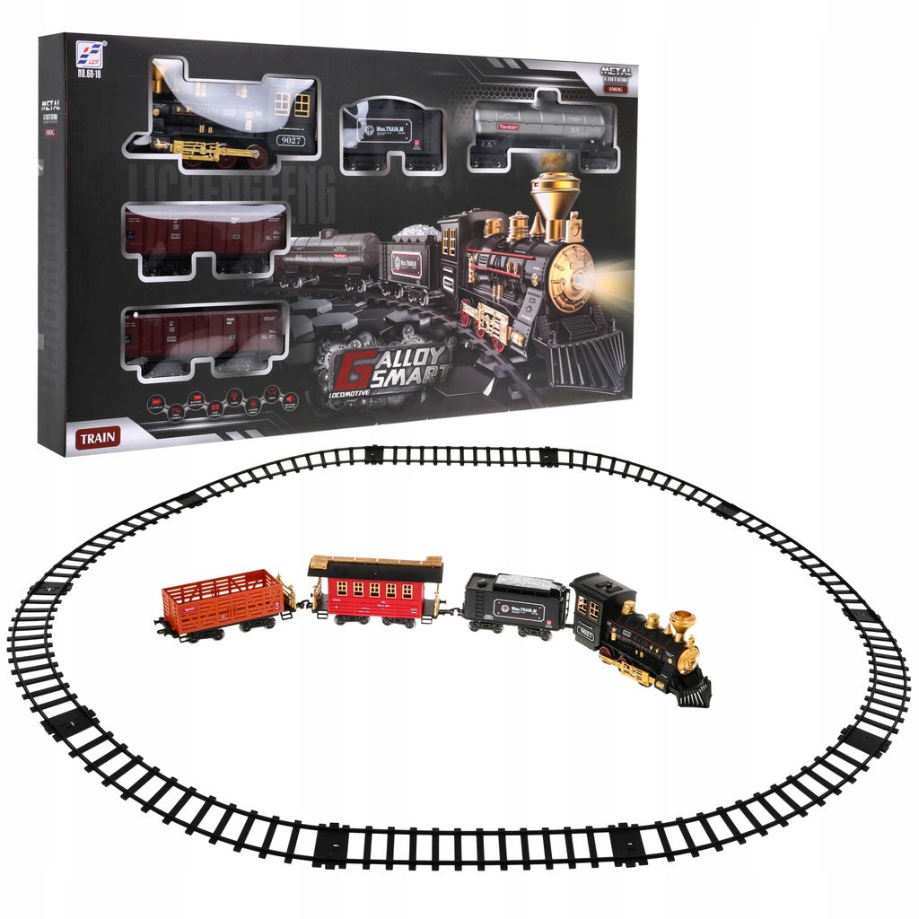 Mega traukinys su dūmų funkcija