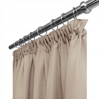 Nakts aizkars ar āķiem 250 cm x 140 cm