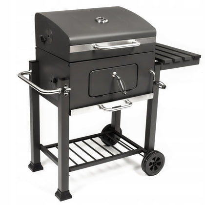 Mobili sodo kepsninė su termometru ir dangčiu