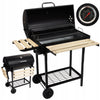 Mobilais dārza grils ar termometru