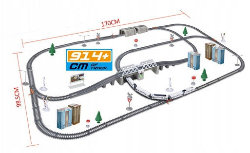 Elektriskais vilciens ar paceļamo tiltu