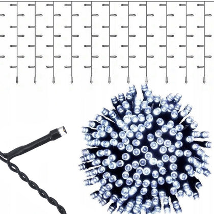 200 LED Ziemassvētku vītnes - lāstekas