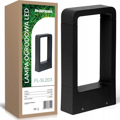 LED dārza lampa, FL-SL203, 3W 300lm 