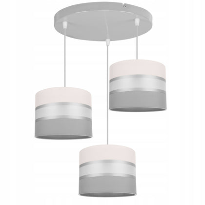 Modernus pakabinamas šviestuvas Light Home Elegance tamsiai pilka-juoda