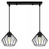 Griestu lampa Ledlux LX-1046 melna