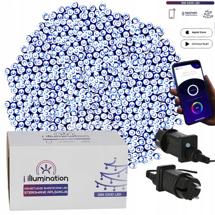 500 LED Ziemassvētku vītne