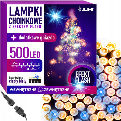 500 LED Ziemassvētku vītne