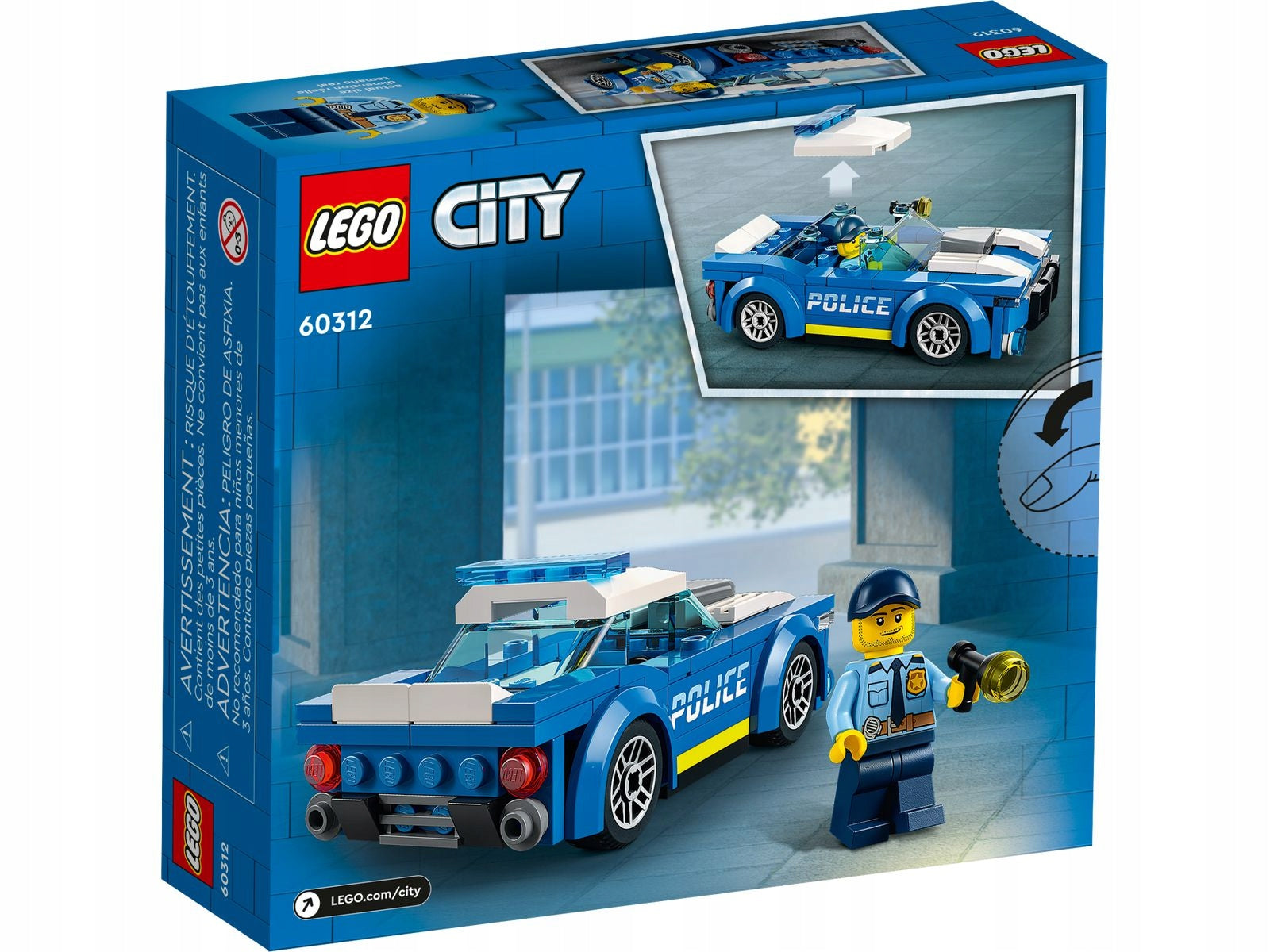 LEGO City Policijas automašīna 60312 5+