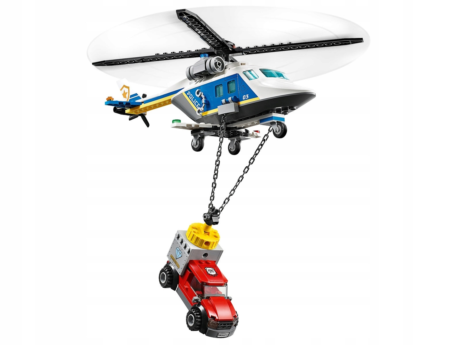 LEGO City 60243 Policijas helikopters 5+