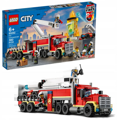 LEGO City 60282 Ugunsdzēsības vadības vienība 6+