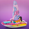 LEGO Friends 41681 Kempinga furgons un burulaiva 7+