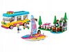 LEGO Friends 41681 Kempinga furgons un burulaiva 7+