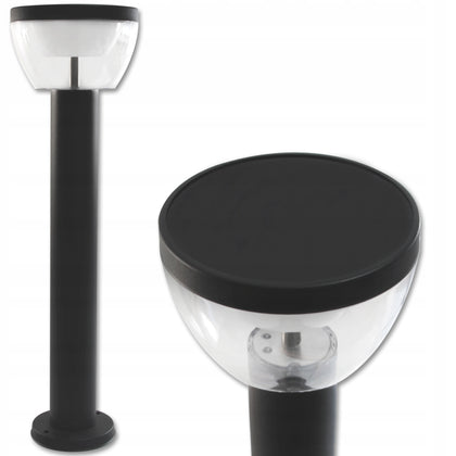 Dārza apgaismojuma stabs Master LED ar integrētu LED avotu, 80 cm, melns 
