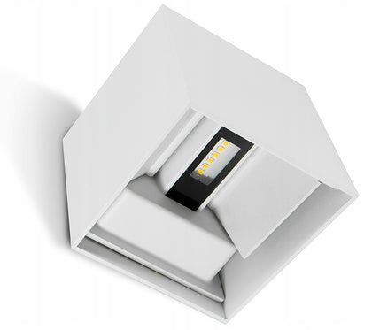 LED fasadinis šviestuvas, dvipusis 2x4W