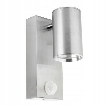 Sienas dārza lampa ar LED + kustības sensoru 