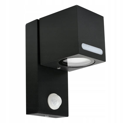 Pie sienas stiprināms LED dārza apgaismojums ar kustības sensoru 