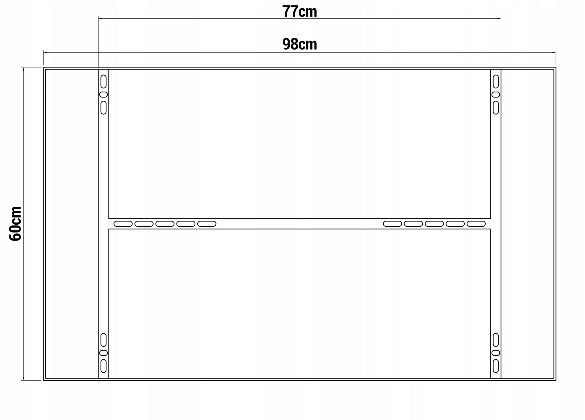 Lubinis šviestuvas SmartLED Modern 108cm 190W + nuotolinio valdymo pultas