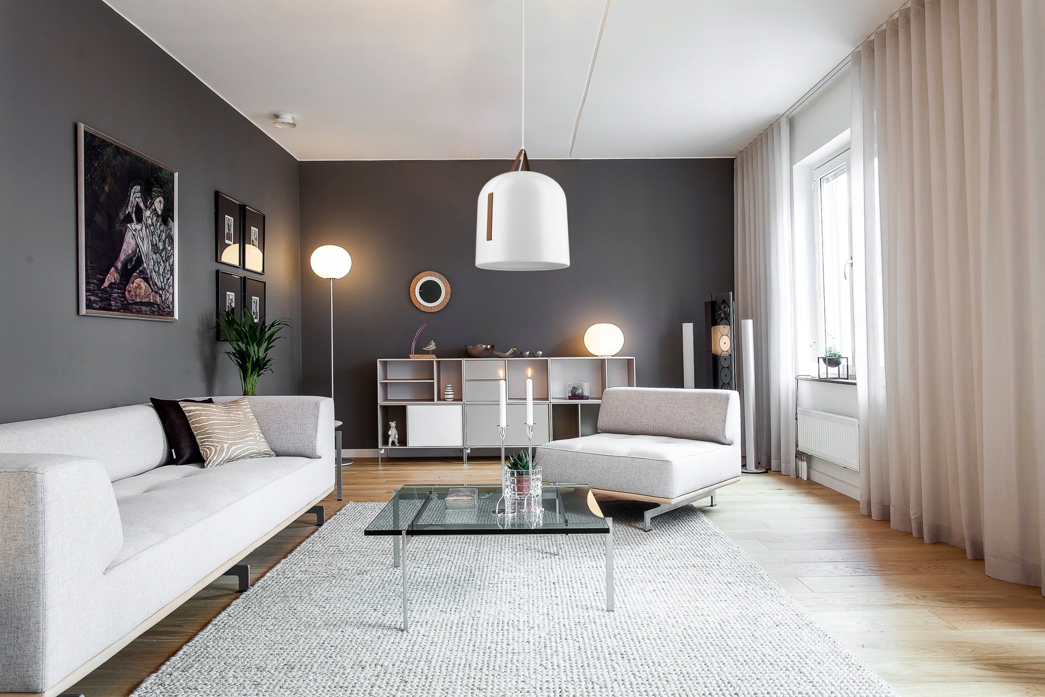 Griestu lampa SmartLED SCANDI 