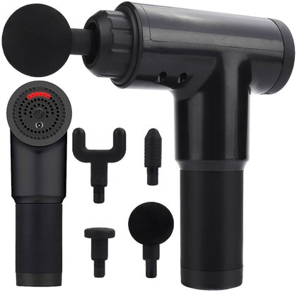 Kūno masažuoklis Shaxxz Massager Gun 3D Pro juodas 24W