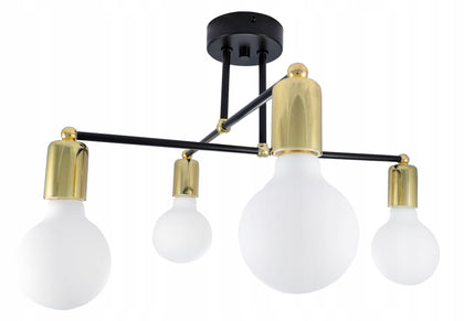 Loft Edison zelta LED piekaramais gaismeklis 