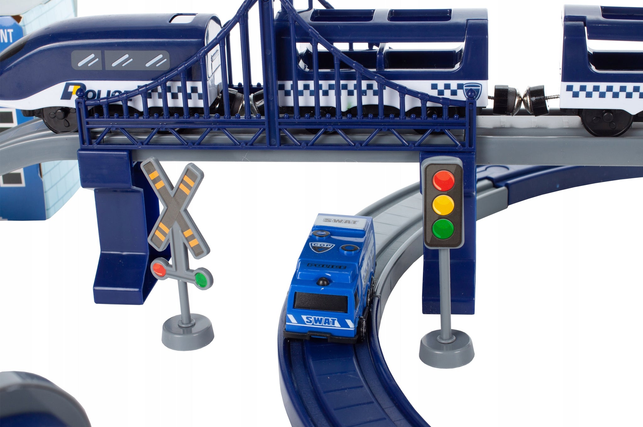 Elektriskais MalPlay policijas vilciens