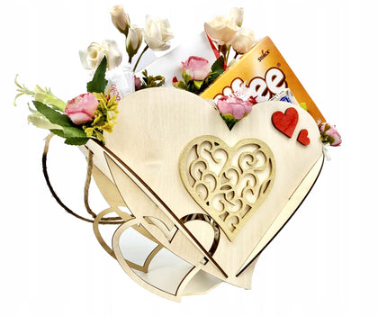 Valentīndienas dāvana viņam SIRDS KĀRBA