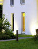 LED dārza lampa - kolonna 44 cm New York + LED spuldze 10W E27 