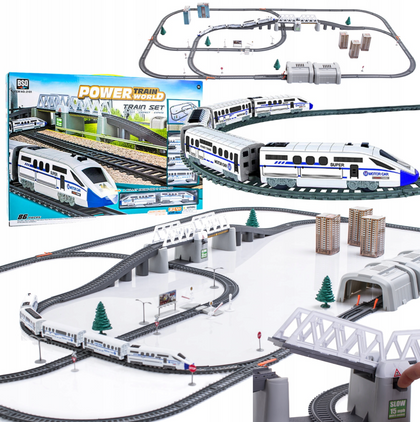 Elektriskais vilciens ar paceļamo tiltu