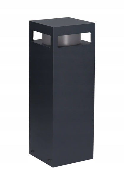 Apgaismojuma stabs RDX, E27, 30cm, pelēks, IP44, A++ 