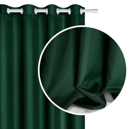 Pusiau tamsinanti užuolaida su žiedais 250 x140 cm