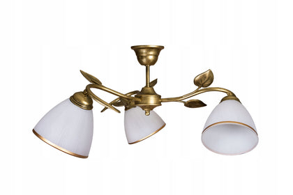 Griestu 3 trīs lampu gaismeklis THM Big Leaf